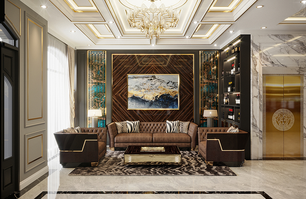 Thiết kế nội thất Vinhome Star city Thanh Hóa phong cách  tân cổ điển sang trọng đẳng cấp